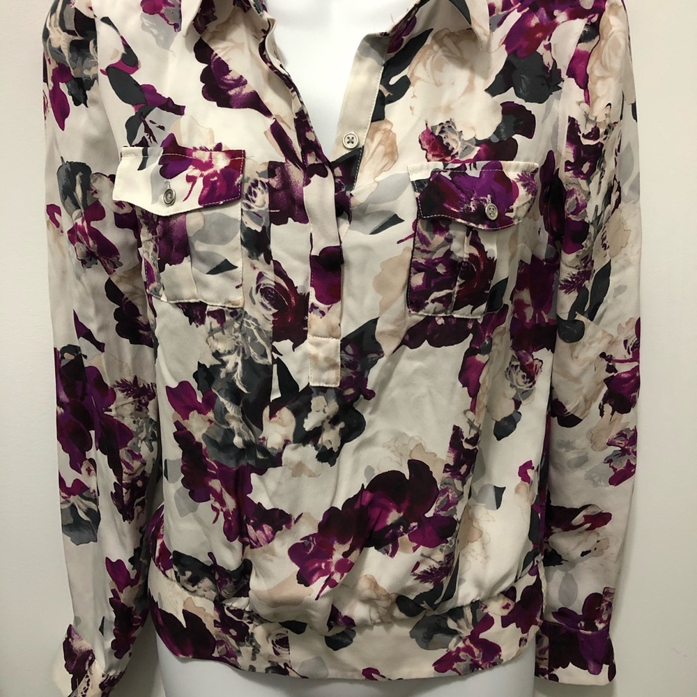 Long Sleeve Blouse $20- Like New- Size 0
